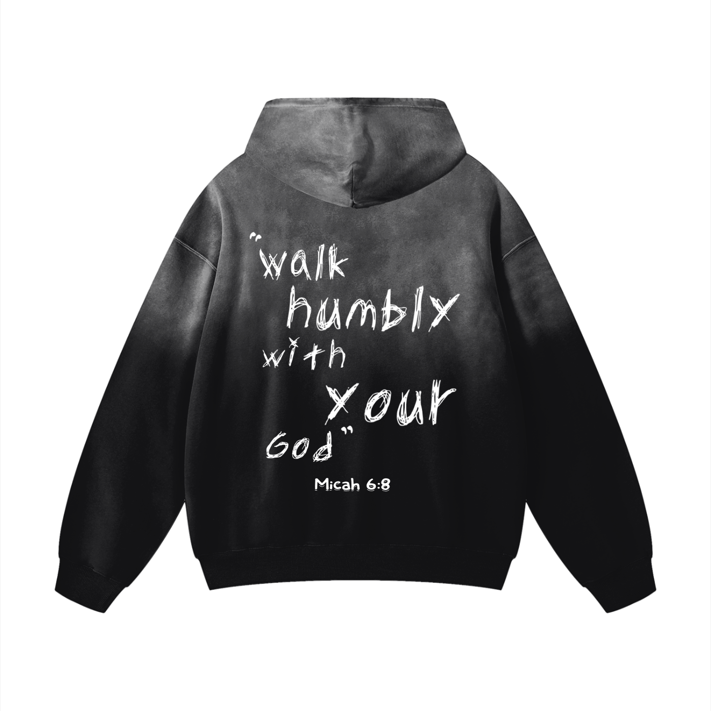 Walk with God Hoodie Black