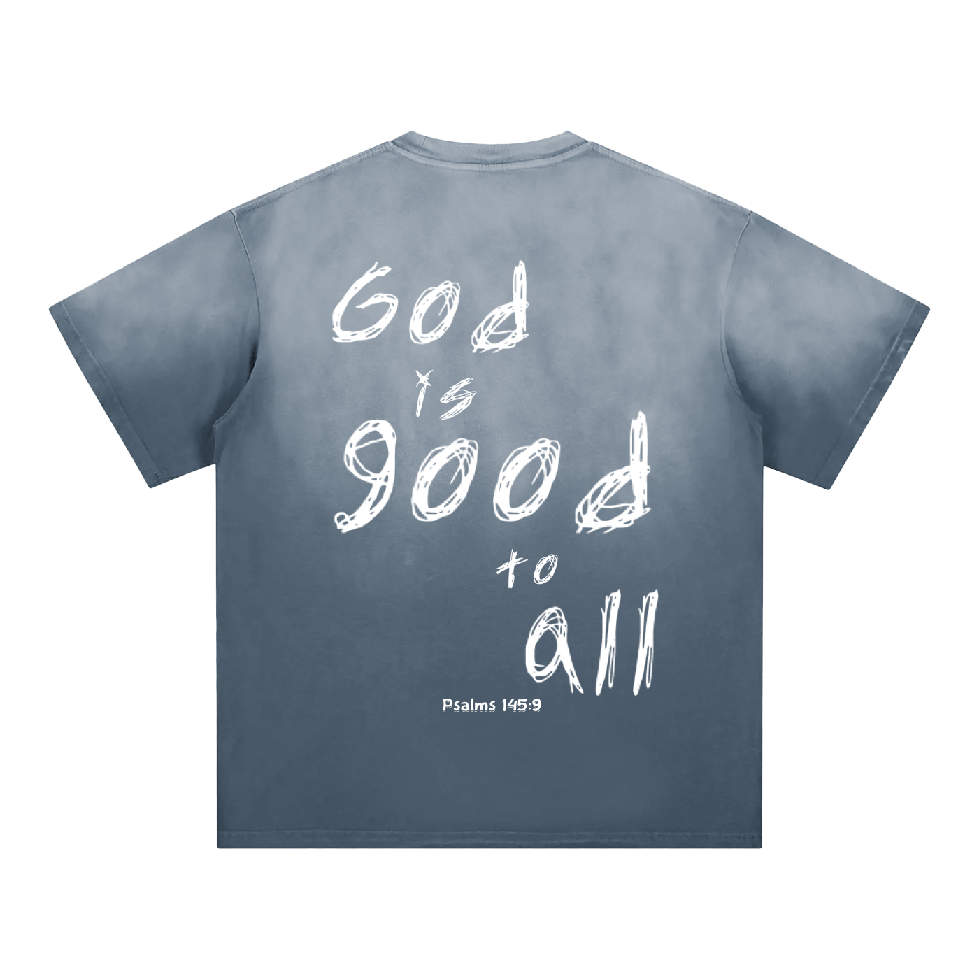 God is Good Sunfade Blue T-Shirt