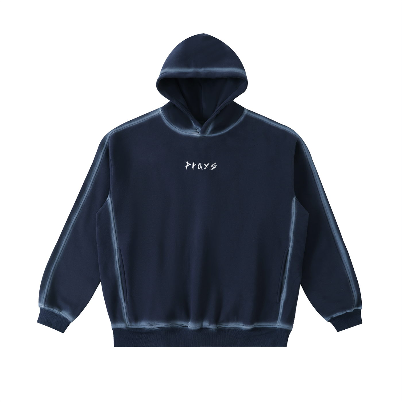 Blue SunfadedPsalms 118:6 Hoodie(Set) – Prays Studios