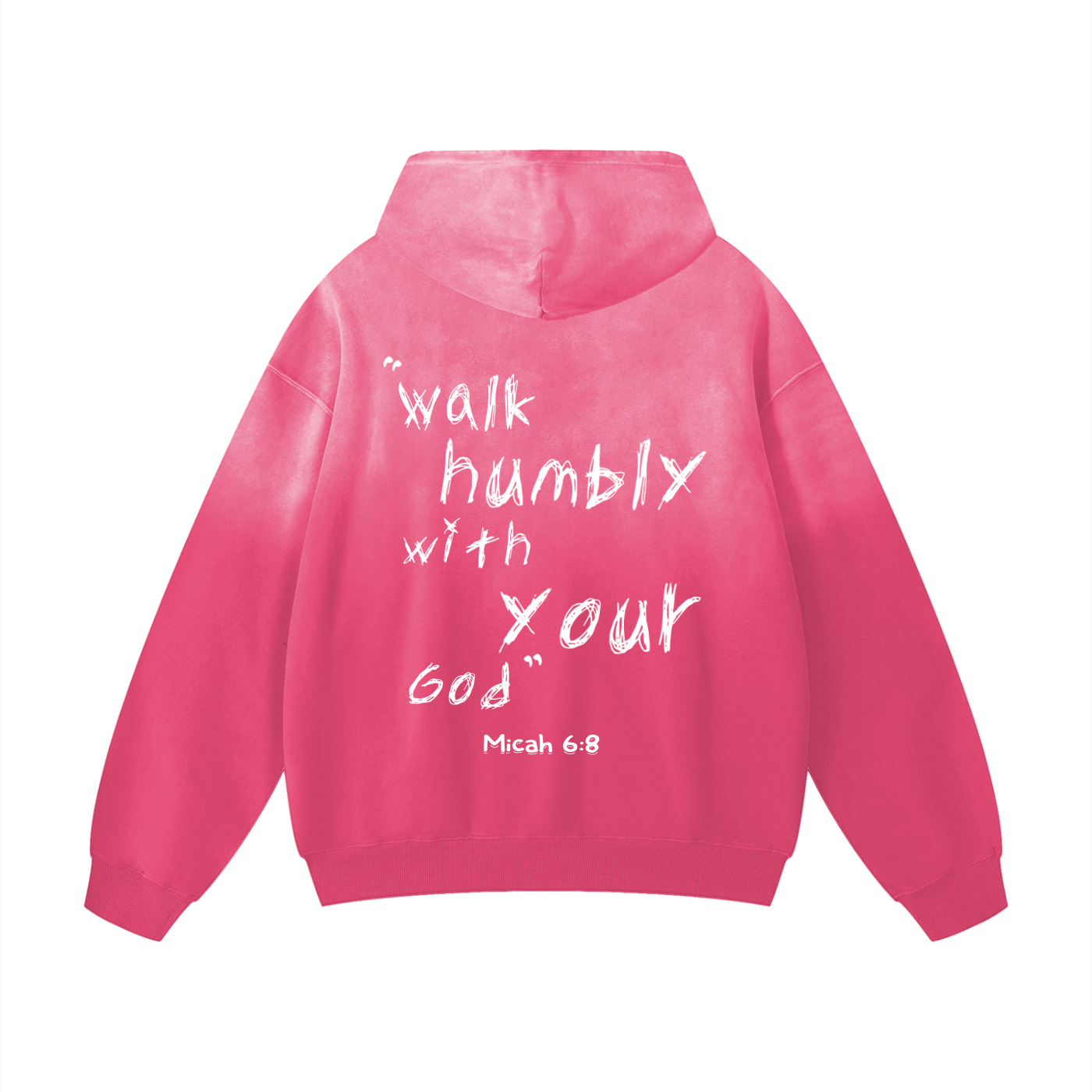 Walk with God Hoodie Pink