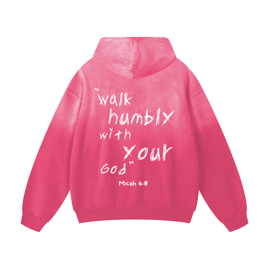 Walk with God Hoodie Pink